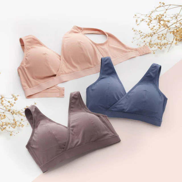 Mamaway Ultra Breezy Crossover Nursing Sleep Bra