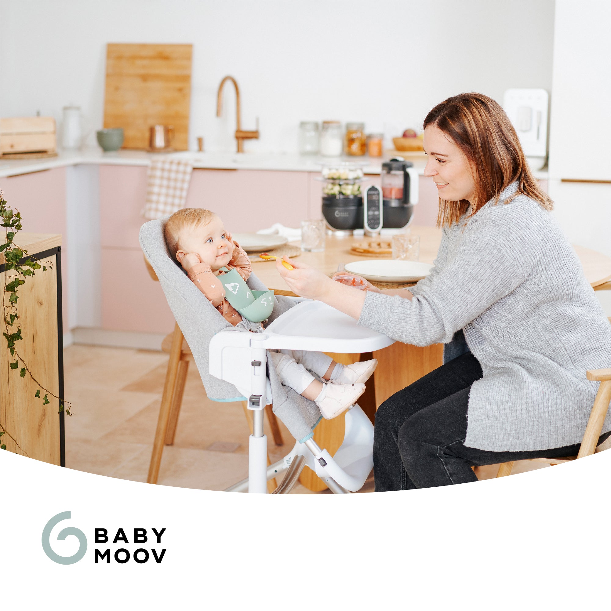 Babymoov Nutribaby+ 6-in-1 Multi-Purpose Baby and Adult Food Processor