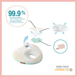 Babymoov Lovenest Natural Care Anti-Bacterial Anti Flat-Head Ergonomic Pillow