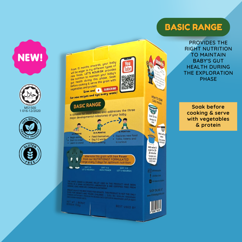 Little Baby Grains Step 3: Let's Nourish (15+months)