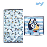 Totsafe Bluey Microfiber Towel Collection - Face & Hand Towel Set