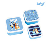Totsafe Bluey 3-pc Snack Box - Adventure Gear