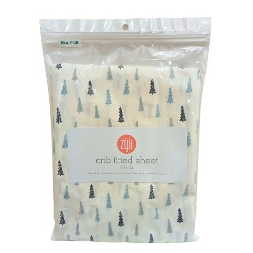 Zyji Fitted Sheet for Wooden Cribs (28" x 52")