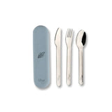 Citron Cutlery Set with Silicone Case