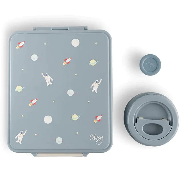 Citron Grand Lunchbox with 4 Compartments & 1 Food Jar