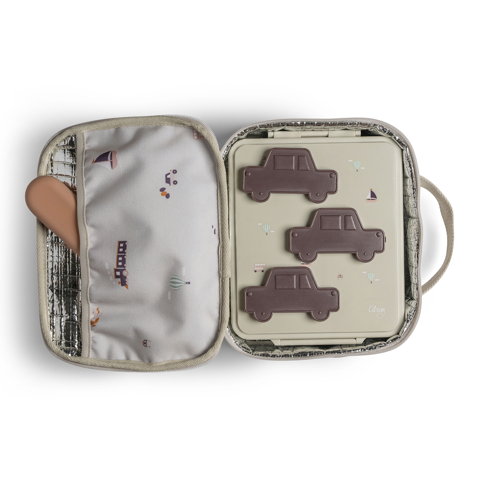 Citron Thermal Square Bag