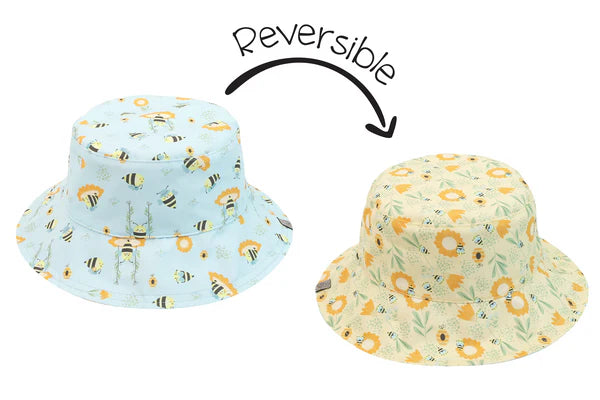 Flap Jack Kids UPF50 Reversible Sun Hat