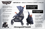Keenz Air Plus 3.0 Ultimate Compact Stroller