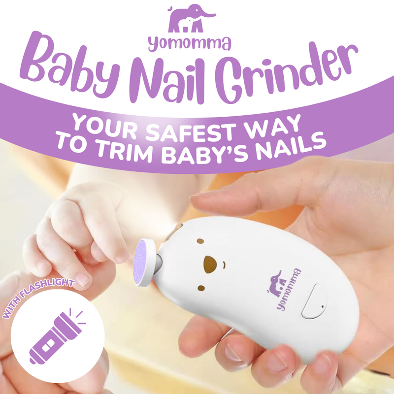 Yomomma Electric Baby Nail File with Light