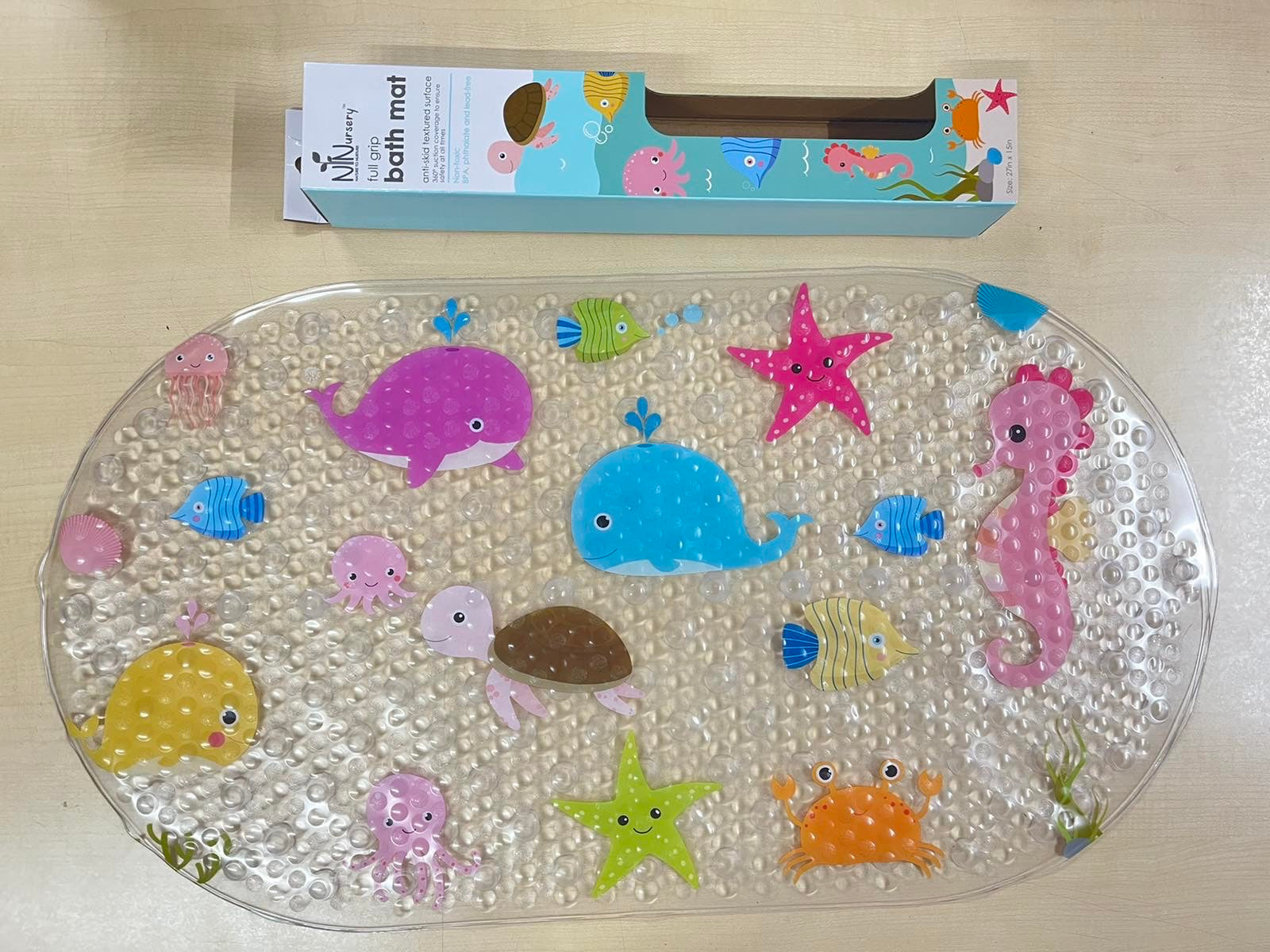 Nature to Nurture Under the Sea Bath Mat