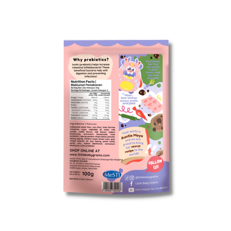 Little Baby Grains: Milky Animal Cookies (1 year old)