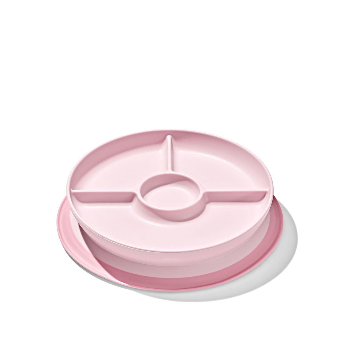 OXO Tot Stick And Stay Suction Divided Plate