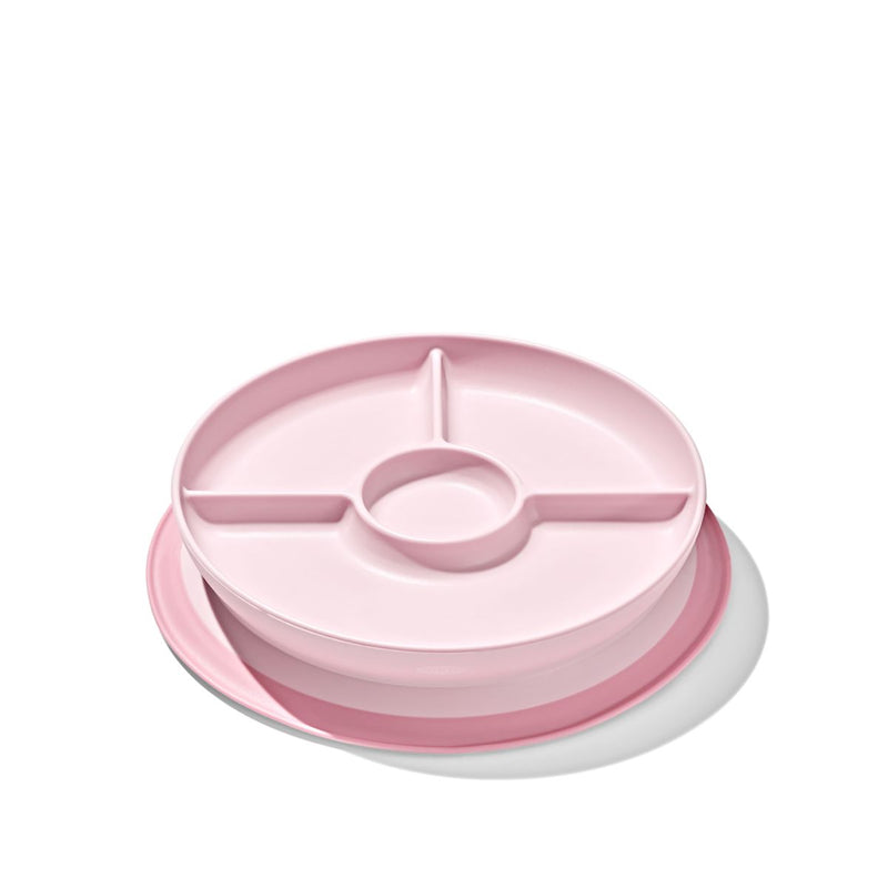 OXO Tot Stick And Stay Suction Divided Plate