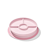 OXO Tot Stick And Stay Suction Divided Plate