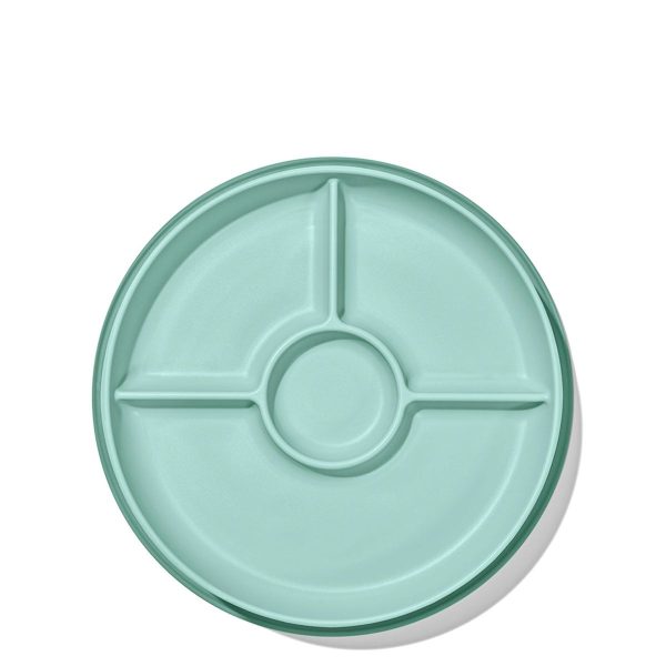 OXO Tot Stick And Stay Suction Divided Plate