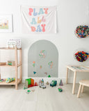 Olive & Cloud Multifunctional Magnetic Wall Decal