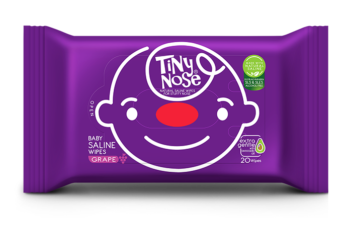 Tiny Nose Saline Wet Wipes