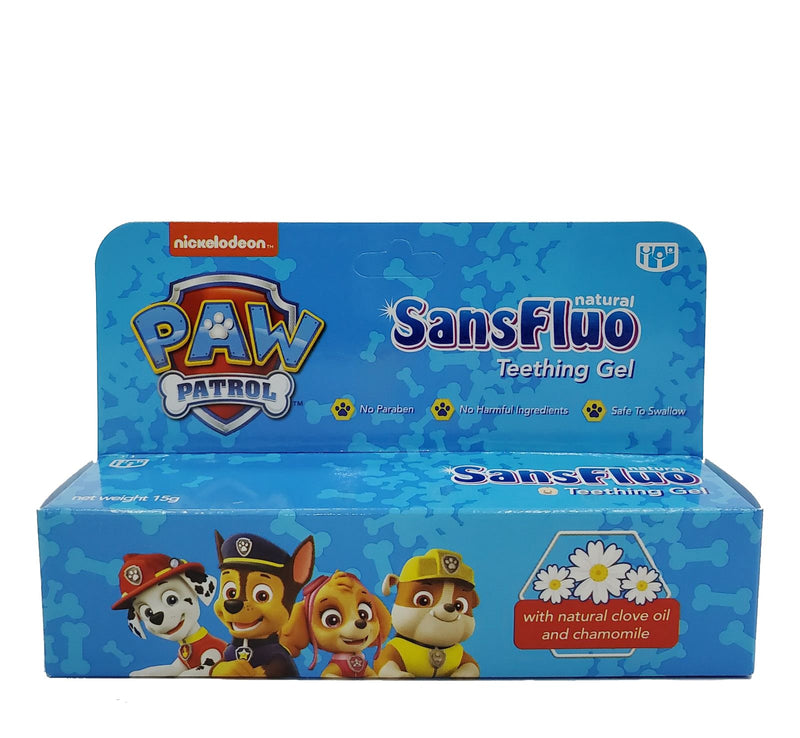 SansFluo Natural Teething Gel