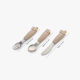 Citron Silicone Cutlery Set with Pouch