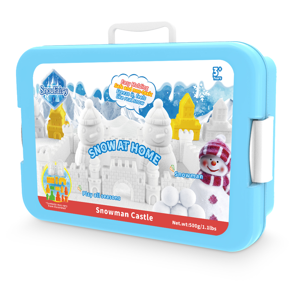 Kiddora Snow Fairy Snowman Castle