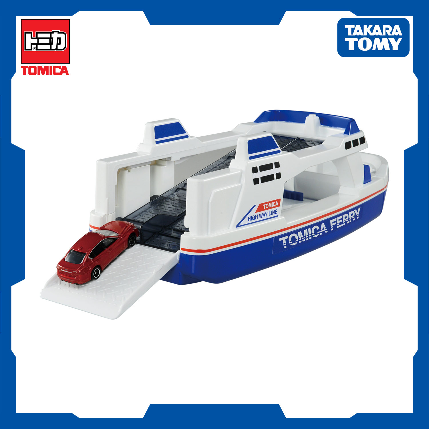 Tomica Town Ferry Boat