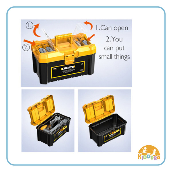Kiddora Tool Box Set (38 pcs)– Mighty Baby PH