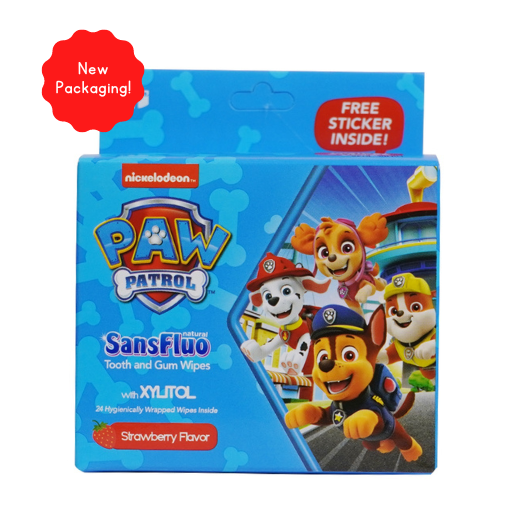 SansFluo Natural Tooth & Gum Wipes
