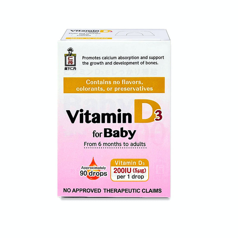 Baby D Vitamin D3 Drops for Babies