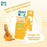 Happy Noz Adults Anti-Cough + Ginger Oil