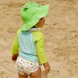 Zoocchini Baby UPF50 Swim Diaper & Sunhat Set
