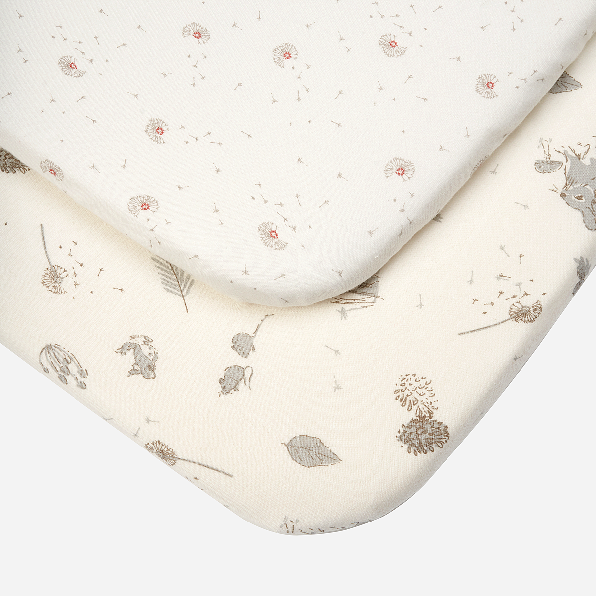 Tutti Bambini Fitted Sheets - Twin Pack