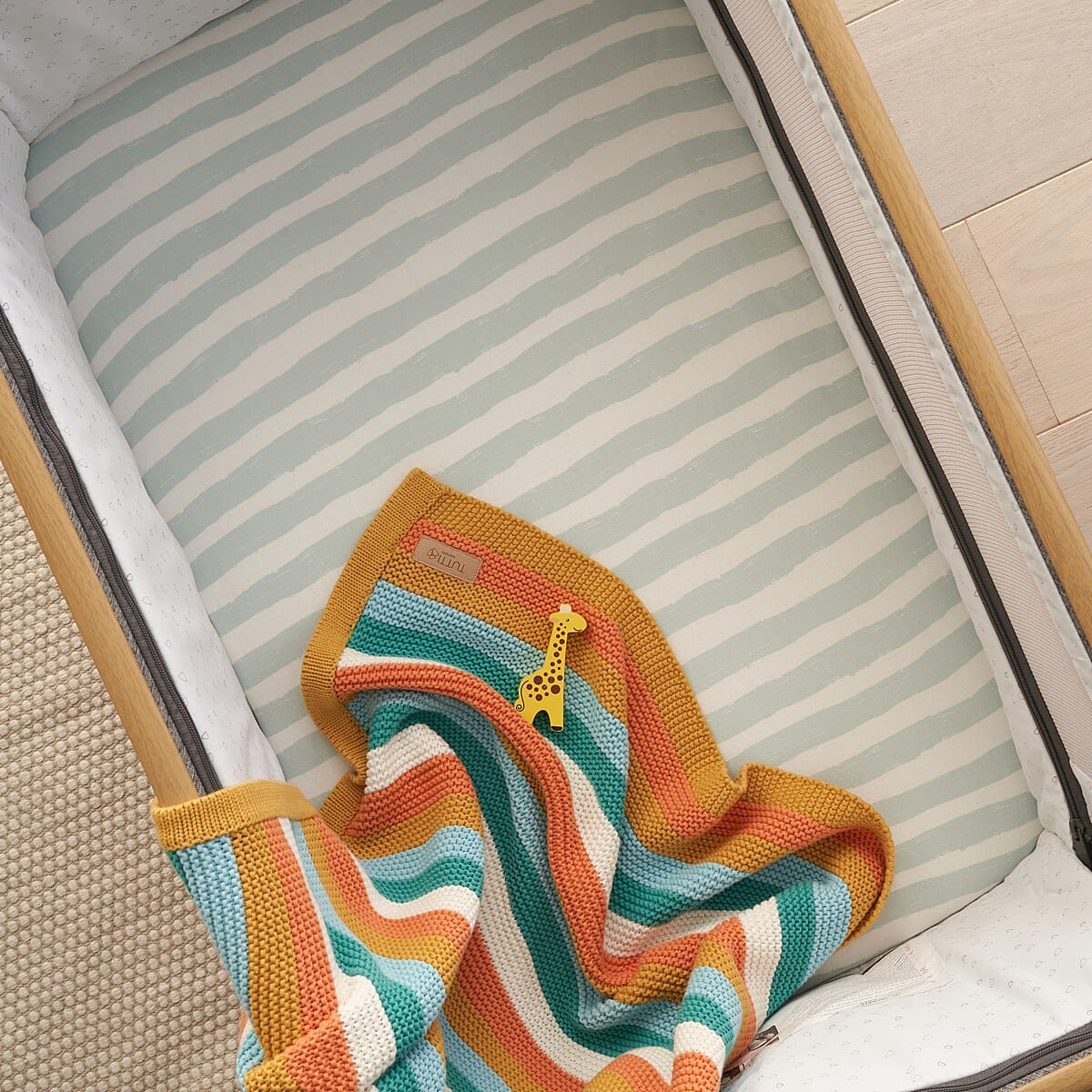 Tutti Bambini Fitted Sheets - Twin Pack