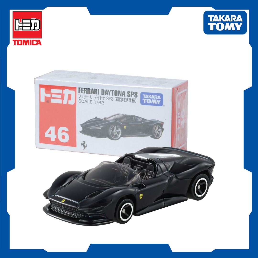 Tomica No. 46-11 Ferrari Daytona SP3 (Black) '23