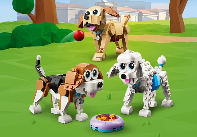 Lego Creator 3-IN-1 Adorable Dogs