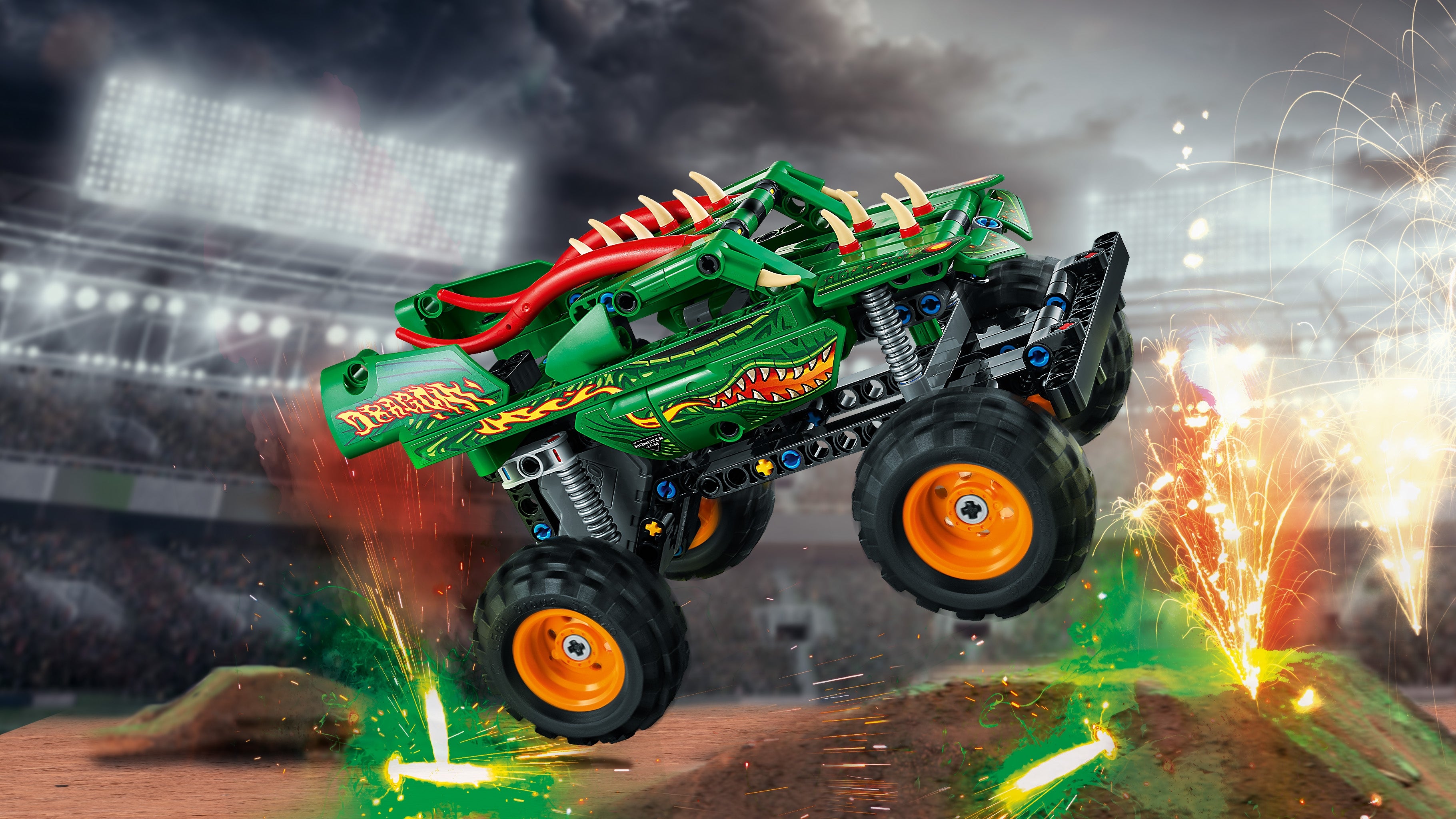 Lego Technic Monster Jam Dragon