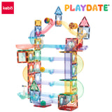 Playdate Kebo Magnetic Marble Run Paradise