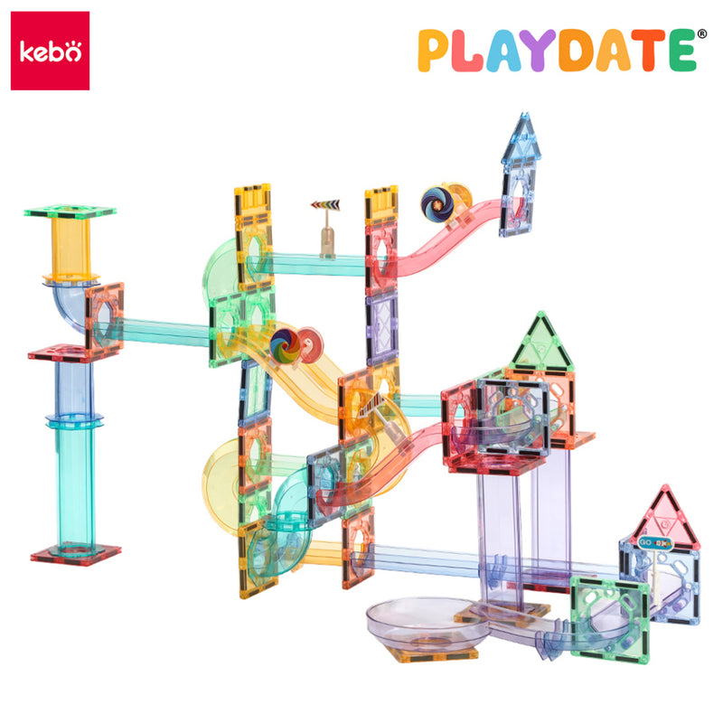 Playdate Kebo Magnetic Marble Run Paradise