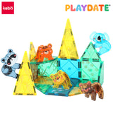 Playdate Kebo Magnetic Jungle Animals 56pcs