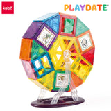 Playdate Kebo Magnetic Ferris Wheel 76pcs