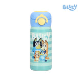 Totsafe Bluey Kids Stainless Steel Insulated Sippy Bottle (w/sippy & straw replacement)