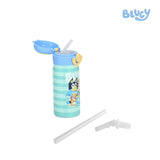 Totsafe Bluey Kids Stainless Steel Insulated Sippy Bottle (w/sippy & straw replacement)
