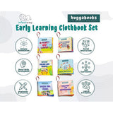 Infantway Huggabooks Early Learning Cloth Book Set