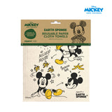 Zippies Mickey and Friends Earth Sponge Towels (Pack of 4)