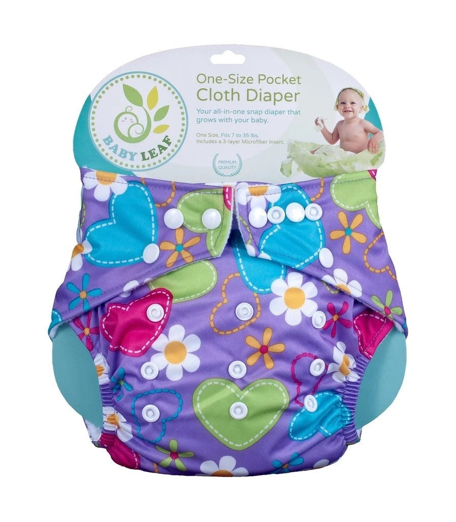 Baby Leaf One-Size Cloth Diapers - Mighty Baby PH