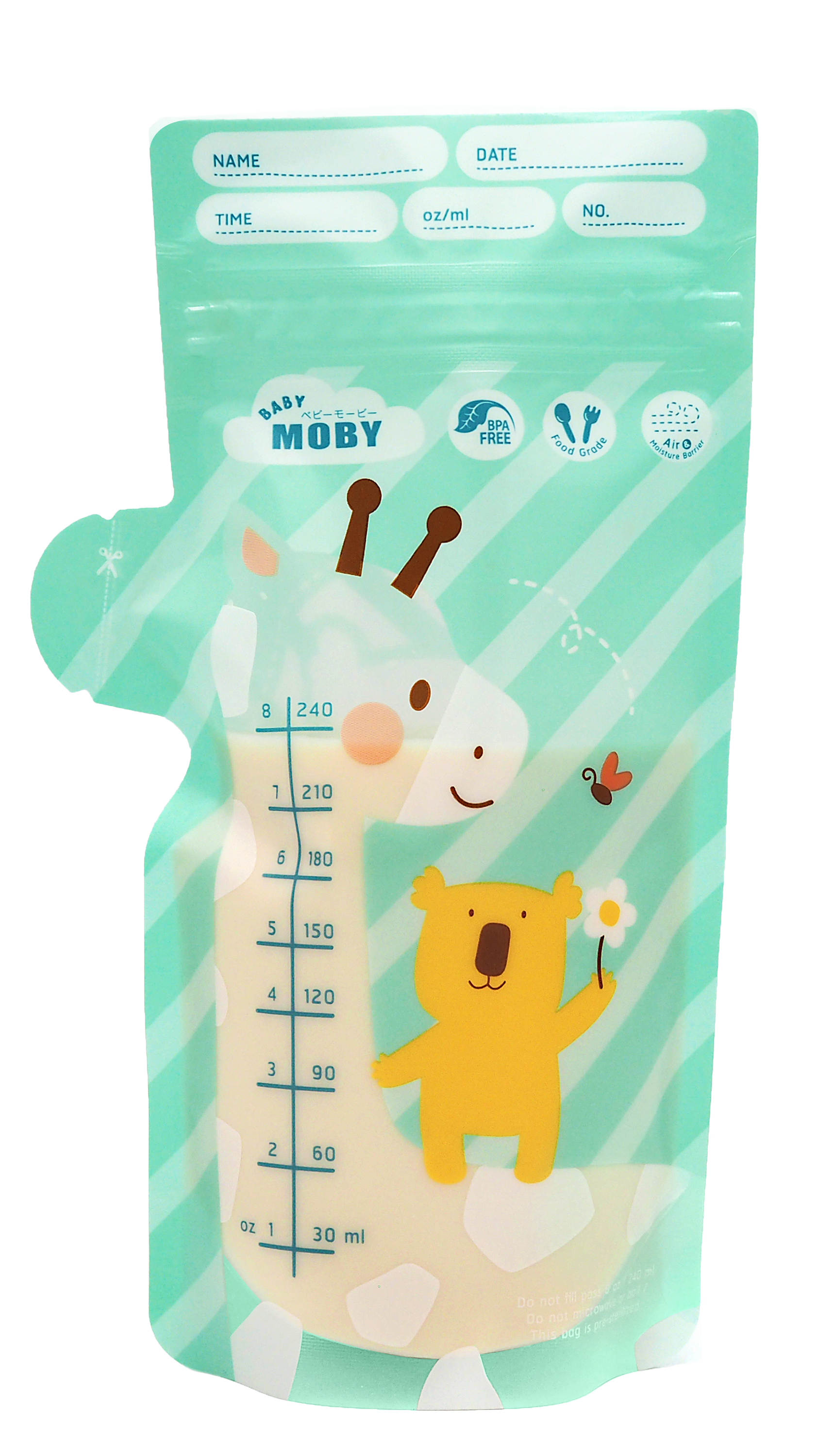 Baby Moby Breastmilk Storage Bags 8oz
