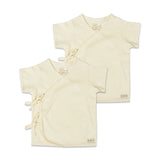 St. Patrick Organic Tie-Side Shirt Short Sleeves - Mighty Baby PH