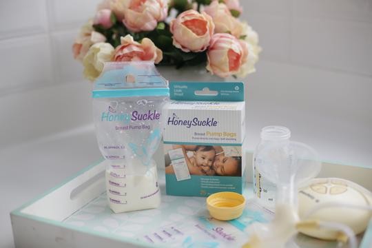 Honeysuckle Breast Pump Bags - 6oz (25 pcs) - Mighty Baby PH