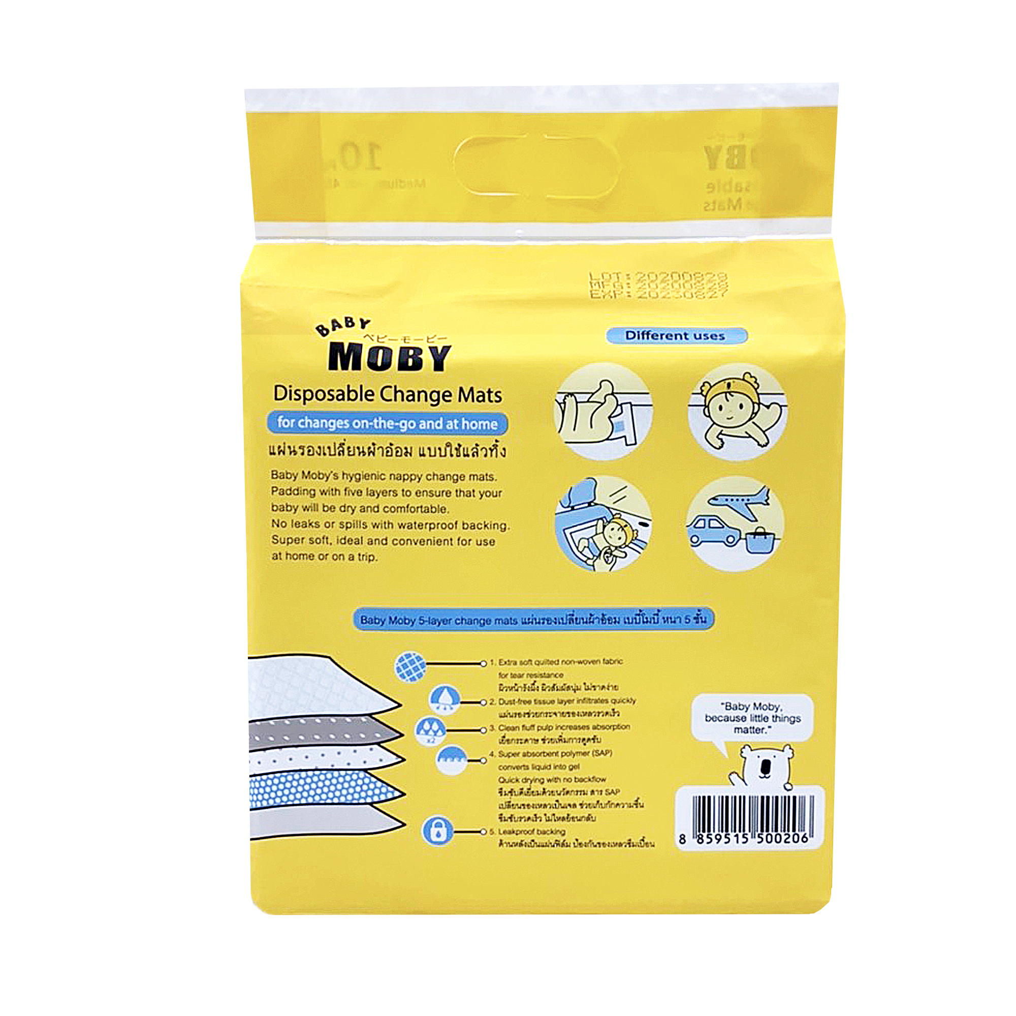 Baby Moby Disposable Change Mats