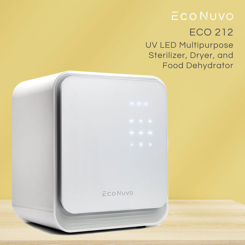 EcoNuvo UV LED Multipurpose Sterilizer, Dryer, and Food Dehydrator (ECO212)