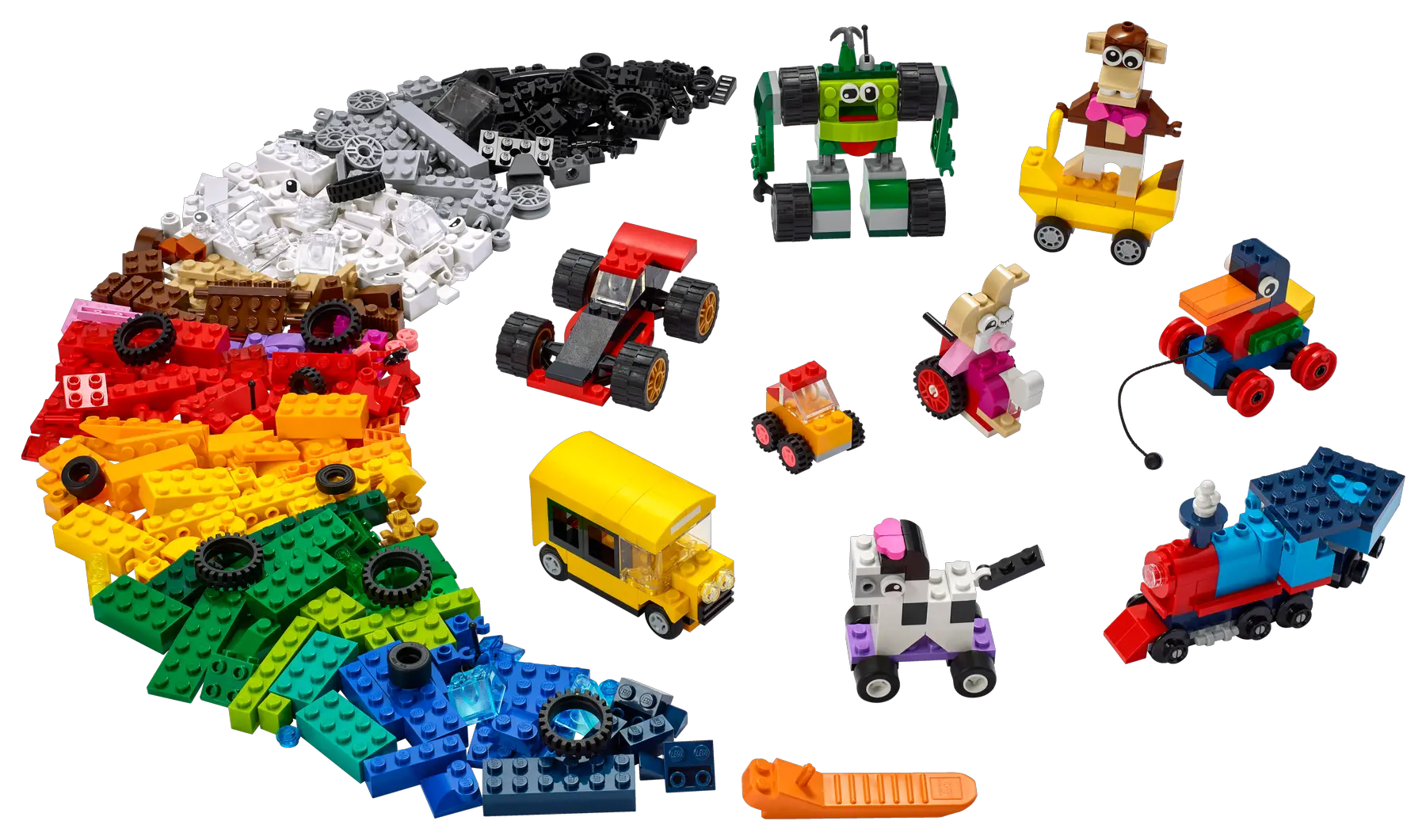 Lego Classic Bricks and Wheels